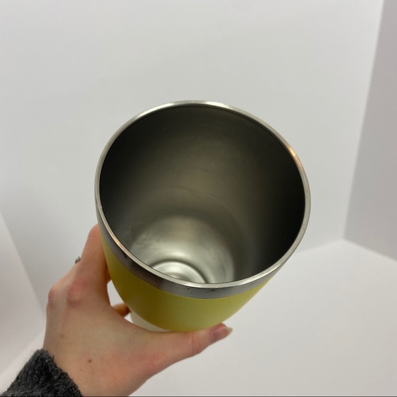 Zaki Tumbler Mug Refillable Insulated Yellow Large - Picture 5 of 9